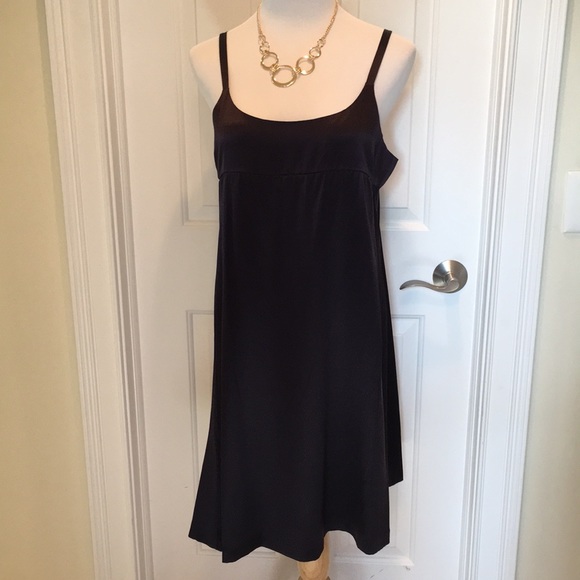 Eileen Fisher Dresses & Skirts - NWT 100% Silk Eileen Fisher Dark Purple Cami Dress